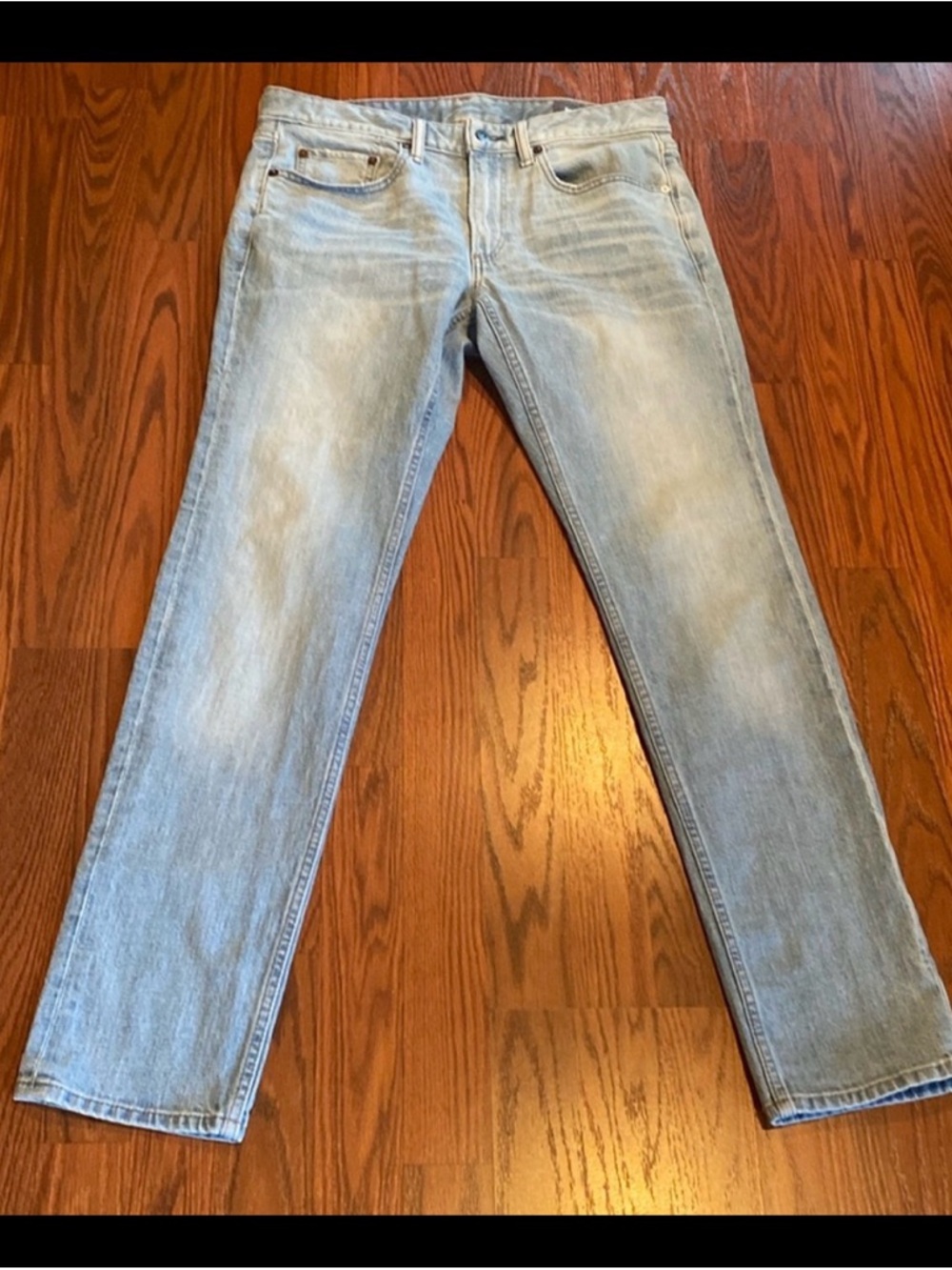 Bonobos Slim Fit Jeans 32x32 Light Wash Stretch Denim Faded Men’s